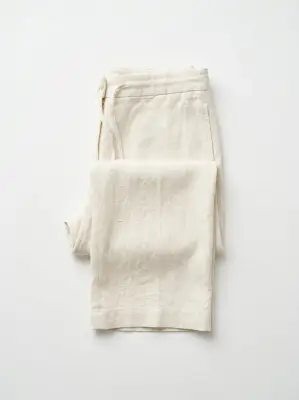 Leinenhose Wide Leg